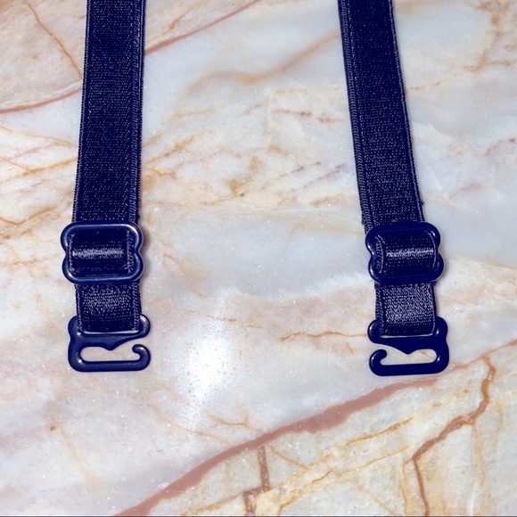 Adjustable Replacement Bra Straps Set: Black - Picture 5 of 6